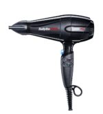 Babyliss Pro BAB6970IE Caruso Ionic Ισχυρό επαγγελματικό Πιστολάκι μαλλιών 2400W Μαύρο,  που διαθέτει κινητήρα AC υψηλής απόδοσης και μεγάλης διάρκειας ζωής