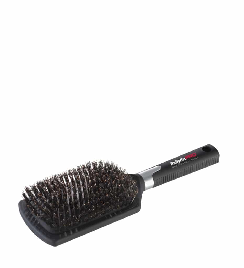 Babyliss Pro BABBB1E Βούρτσα Πλακέ. Ιδανική για το ξεμπέρδεμα των μαλλιών. Από 100% τρίχα χοίρου.