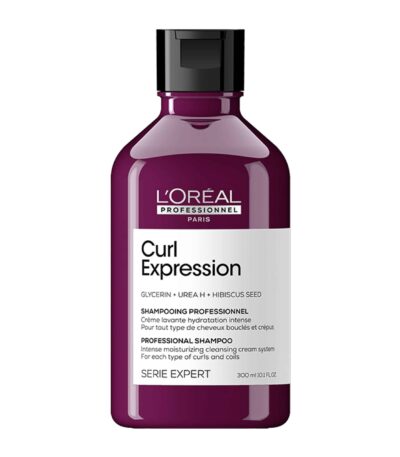 L'Oréal Professionnel Curl Expression Σαμπουάν Βαθύ Καθαρισμού Για Σγουρά Μαλλιά 300ml CURL EXPRESSION ΣΑΜΠΟΥΑΝ ΓΙΑ ΒΑΘΥ ΚΑΘΑΡΙΣΜΟ. Καθαρίζει απαλά και ενυδατώνει τα σγουρά και πολύ σγουρά μαλλιά.