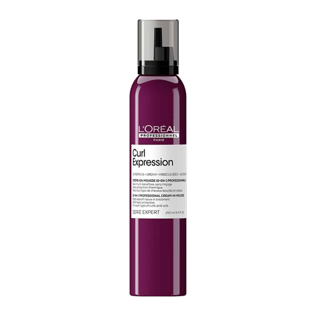 L'Oreal Professionnel Serie Expert Curl Expression 10 In 1 Cream In Mousse​ 250ml 10-In-1 Κρεμώδης Αφρός Μαλλιών Για Μπούκλες - Curl Εxpression Ενυδατώνει, σμιλεύει και προστατεύει τα μαλλιά.