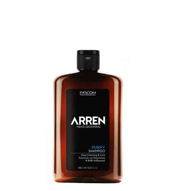 Shampoo για βαθύ καθαρισμό και περιποίηση του τριχωτού της κεφαλής, αφαιρεί αποτελεσματικά τη λιπαρότητα και τα υπολείμματα των προϊόντων styling.