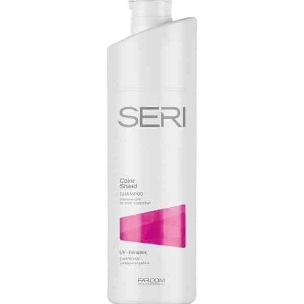 Σαµπουάν SERI COLOR SHIELD µε UV-Keraplex. Εντατική περιποίηση για βαµµένα µαλλιά. Σύµπλεγµα µε κερατίνη φυτικής προέλευσης