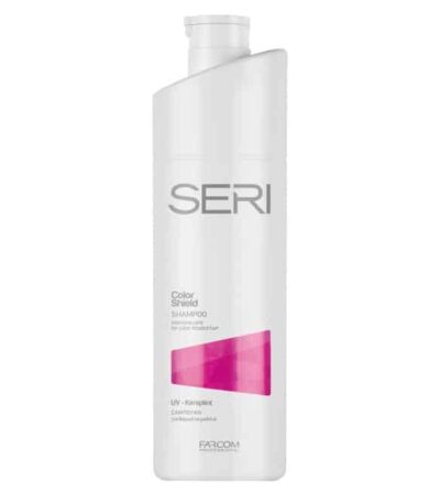 Σαµπουάν SERI COLOR SHIELD µε UV-Keraplex. Εντατική περιποίηση για βαµµένα µαλλιά, χωρίς θεϊικά άλατα.