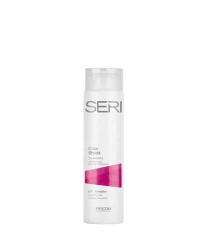 Σαµπουάν SERI COLOR SHIELD µε UV-Keraplex. Εντατική περιποίηση για βαµµένα µαλλιά. Σύµπλεγµα µε κερατίνη φυτικής προέλευσης