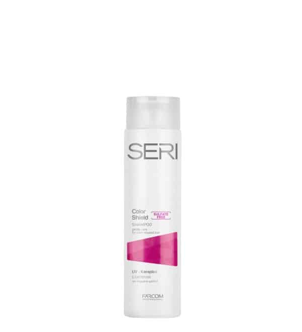 Σαµπουάν SERI COLOR SHIELD µε UV-Keraplex. Εντατική περιποίηση για βαµµένα µαλλιά, χωρίς θεϊικά άλατα