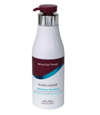 Mon Platin Black Caviar Volumizer Shampoo for Fine, Thin and Fragile Hair Ειδικό σαμπουάν για την φροντίδα και την προστασία των λεπτών & εύθραυστων μαλλιών.