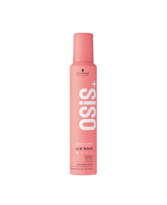 Schwarzkopf Professional Osis+ Air Whip είναι ένας αφρός με ελαστικό και ελαφρύ κράτημα που μπορεί να αυξήσει το κράτημά του με τη δημιουργία στρώσεων
