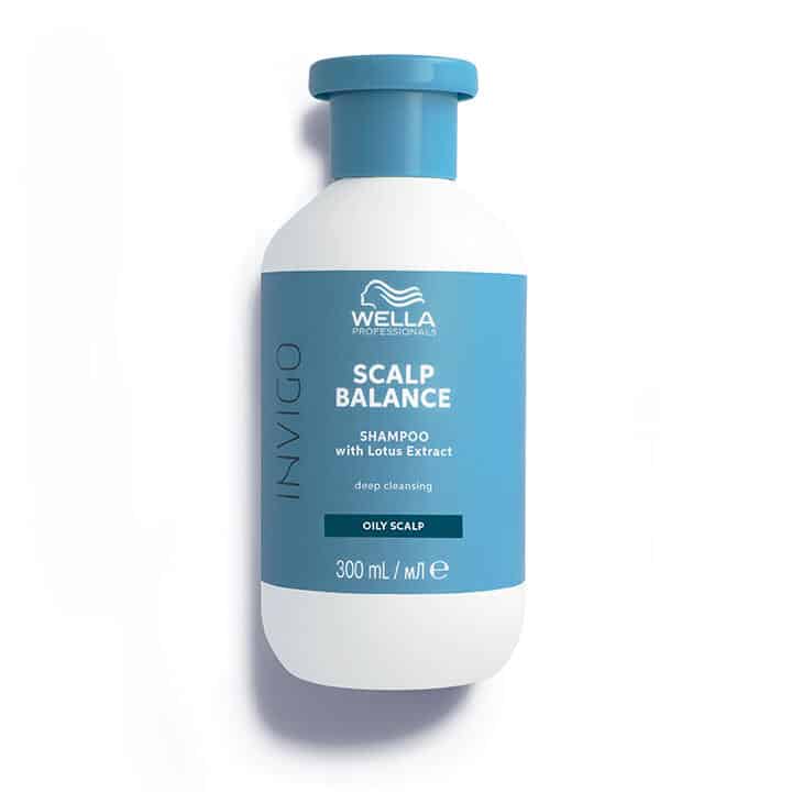 Wella Professional Invigo Balance Deep Cleansing Shampoo 300ml Σαμπουάν για βαθύ καθαρισμό για λιπαρό τριχωτό κεφαλής
