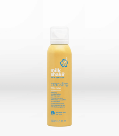 Milkshake Sun & More Crackling Mousse 150ml Αφρός με εκχύλισμα αλόης και γλυκόριζας που ενυδατώνει και αναζωογονεί το δέρμα μετά την έκθεση στον ήλιο.