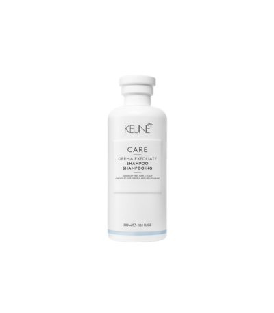 Keune Care Derma Exfoliate Shampoo 300ml Το Derma Regulate Shampoo λειτουργεί ως θεραπεία απολέπισης για τριχωτό της κεφαλής με τάση πιτυρίδας.