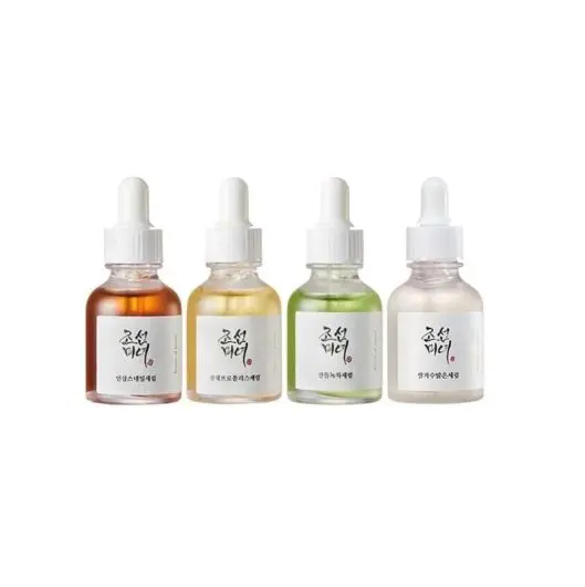 Το «Hanbang Discovery Kit» δημιουργήθηκε για όσους θέλουν να μάθουν ποιος από τους τέσσερις ορούς BOJ είναι καλύτερος για το δέρμα τους.