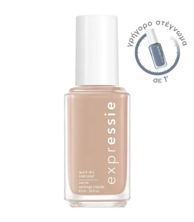 Essie Expressie 60 Buns Up 10ml Νέα προσέγγιση στο γρήγορο στέγνωμα του βερνικιού σε 1 λεπτό. Το πρώτο μας γωνιακό βουρτσάκι για εύκολη εφαρμογή και με τα δύο χέρια. Σε 24 αντισυμβατικές αποχρώσεις.
