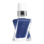 Εssie Gel Couture βερνίκι νυχιών για αποτέλεσμα σαν gel χωρίς την χρήση λάμπας UV. Νέα σύνθεση που χαρίζει γυαλιστερή λάμψη και διάρκεια έως και 15 ημέρες. Ένα μακράς διάρκειας, vegan βερνίκι νυχιών σε ένα πλούσιο μπλε του ζαφειριού χρώμα με κόκκινους υποτόνους.
